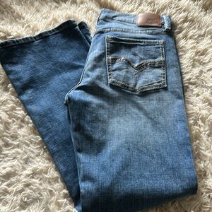 Moonshine 120 Proof Slim Boot Jeans, size 34/32.